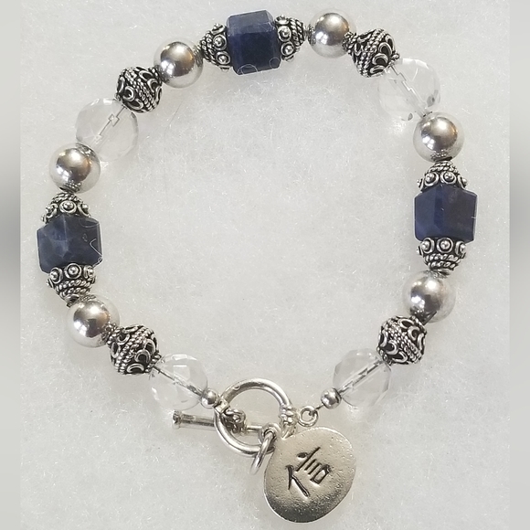 Silpada Sterling Silver Faith Bracelet - Picture 9 of 10